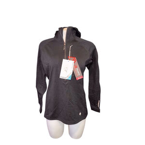 Women's Black Diamond coefficient a hoody Jacket, large
Black